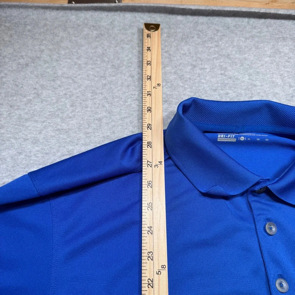 Nike Golf Duke Blue Devils Polo Shirt Mens‎ XL Dri-FIT Tour Performance Short